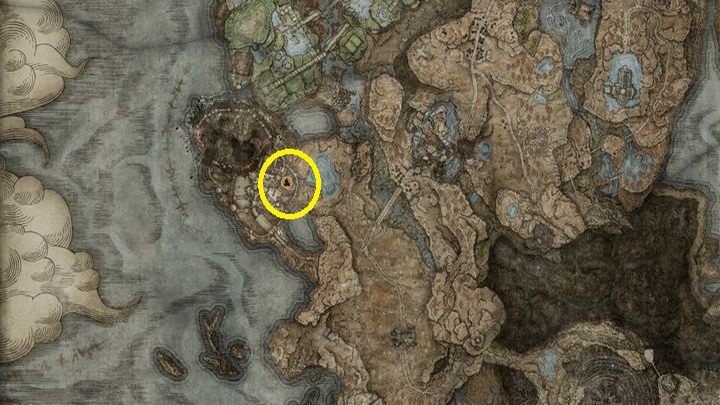 Zaczynając od północnego wielkiego mostu, udajcie się na zachód, idąc w linii prostej - Shadow of the Erdtree: Wszystkie Miejsca łaski w głównych regionach - Elden Ring - poradnik do gry