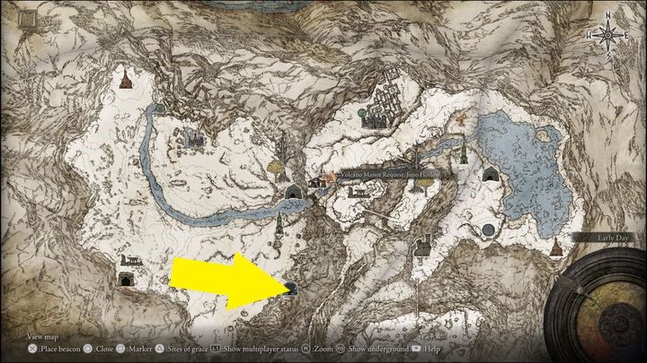 Czwarta, odmienna wersja bossa znajduje się w Uświęconej Śnieżnej Równinie (Consecrated Snowfield), a dokładniej w Uświęconych Śnieżnych Katakumbach (Consecrated Snowfield Catacombs) - Elden Ring: Strażnik Grobów, pojedynkowicz (Grave Warden Duelist) -boss, jak pokonać? - Elden Ring - poradnik do gry