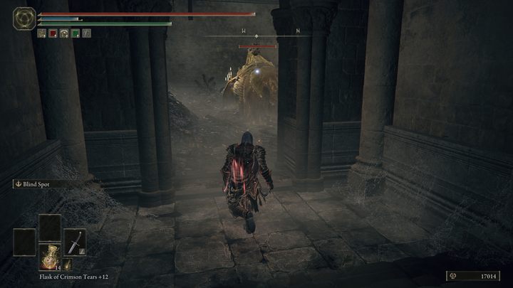 Wewnątrz lochu, upuszczany przez dużego Inkwizytora w jednej z komnat na parterze - Shadow of the Erdtree: Wszystkie prochy czcigodnego ducha - Elden Ring - poradnik do gry