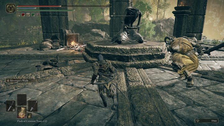 Na północny-zachód od Miejsca łaski - Shadow of the Erdtree: Wszystkie prochy czcigodnego ducha - Elden Ring - poradnik do gry