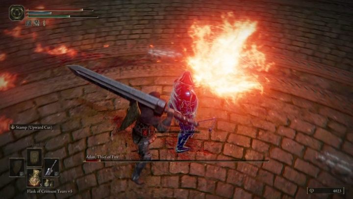 Możecie również zajść przeciwnika od tyłu, gdy ten jest w trakcie rzucania zaklęcia - Elden Ring: Adan złodziej ognia (Adan thief of fire) - boss, jak pokonać? - Elden Ring - poradnik do gry