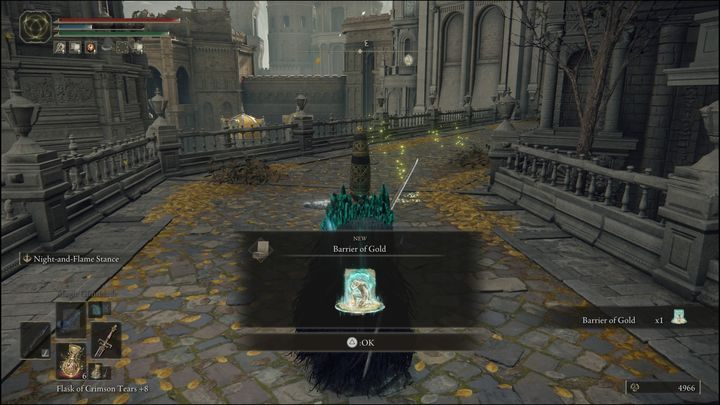 Udajcie się do miejsca wskazanego na mapie - Elden Ring: Czary i Inkantacje (Leyndell) - lista wszystkich - Elden Ring - poradnik do gry