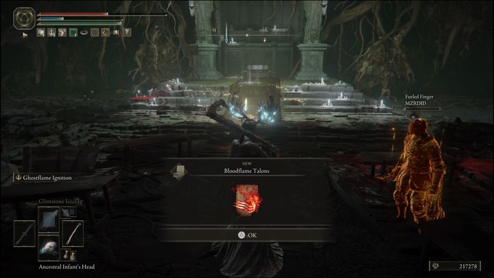 Inkantację tą zdobędziecie po pokonaniu drugiej wersji bossa, nazywającego się Mohg, Omen - Elden Ring: Czary i Inkantacje (Leyndell) - lista wszystkich - Elden Ring - poradnik do gry