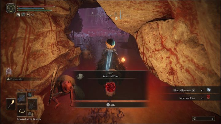 Udajcie się we wskazane miejsce na mapie - Elden Ring: Czary i Inkantacje (Pałac Mohgywna) - lista wszystkich - Elden Ring - poradnik do gry