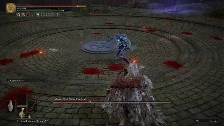 Alecto to trudny i zacięty przeciwnik - Elden Ring: Alecto, Przywódca Czarnych Noży (Alecto, Black Knife Ringleader) - boss, jak pokonać? - Elden Ring - poradnik do gry