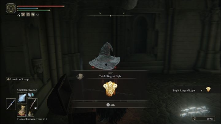 Udajcie się we wskazane miejsce na mapie - Elden Ring: Czary i Inkantacje (Święte Drzewo Miquelli) - lista wszystkich - Elden Ring - poradnik do gry