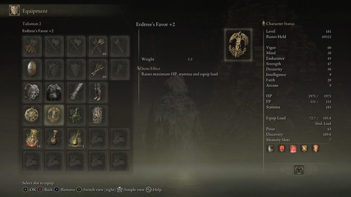 Talizmany są jednym z najważniejszym elementów waszego buildu w Elden Ring - Shadow of the Erdtree: Jak się przygotować do DLC? - Elden Ring - poradnik do gry