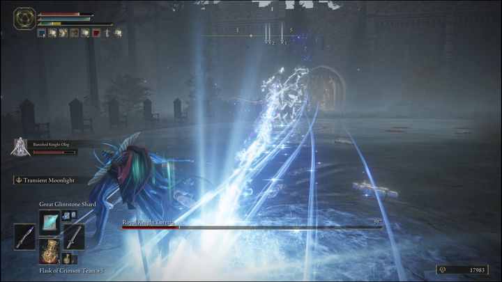 Loretta korzysta z wszelkiego rodzaju zaklęć - Elden Ring: Loretta, królewski rycerz (Royal Knight Loretta) - boss, jak pokonać? - Elden Ring - poradnik do gry