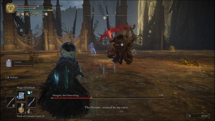 Uważajcie również na jego nowy atak - Elden Ring: Morgott, Król Omenów (Morgott, The Omen King) - boss, jak pokonać? - Elden Ring - poradnik do gry