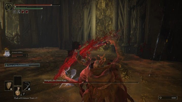 W tej fazie miecz przeciwnika będzie wzmocniony o ataki magiczne lub krwawienia - Elden Ring: Morgott, Król Omenów (Morgott, The Omen King) - boss, jak pokonać? - Elden Ring - poradnik do gry