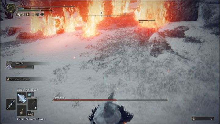 Druga faza jest specyficzna - Elden Ring: Ognisty Olbrzym (Fire Giant) - boss, jak pokonać? - Elden Ring - poradnik do gry