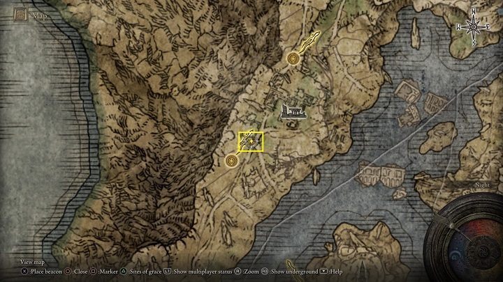 Mapa: Zachodnia Liurnia (Map: Liurnia, West) znajduje się na wschodnim krańcu świata, na drodze do Karyjskiej Posiadłości (Caria Manor) - Elden Ring: Gdzie znaleźć Mapy regionów? Lista - Elden Ring - poradnik do gry