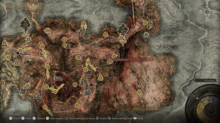 W jaskini znajduje się kolejna ukryta ściana - Elden Ring: Czarodziejka Sellen (Sorceress Sellen) - Elden Ring - poradnik do gry