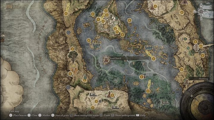 Gdy będziecie na miejscu, Varre będzie czekać przed wejściem do kościoła - Elden Ring: Białoszczęki Varre (White Mask Varre) - solucja, opis przejścia - Elden Ring - poradnik do gry