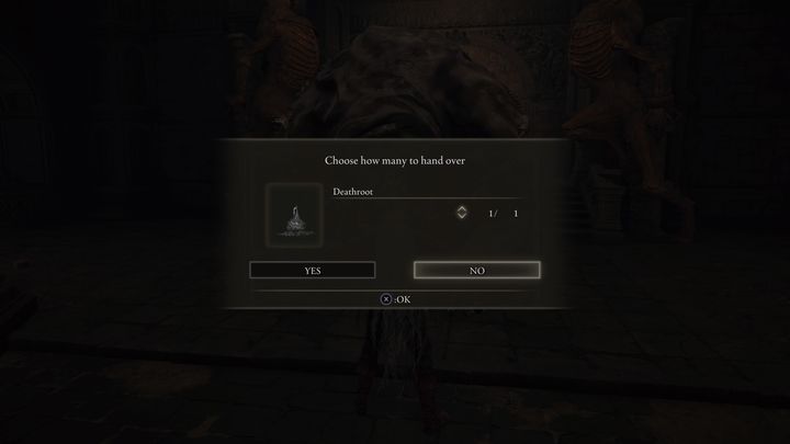 Będąc w jego posiadaniu, Gurranq poprosi Was o nakarmienie go tymże przedmiotem - Elden Ring: Gurranq, Bestialski Duchowny (Gurranq, Beast Clergyman) - solucja, opis przejścia - Elden Ring - poradnik do gry