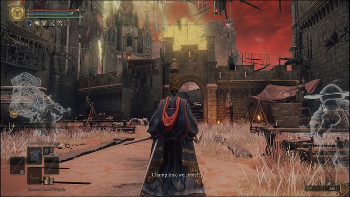 W południowo-zachodniej części Caelid znajduje się Zamek Lwiej Grzywy (Redmane Castle) - Elden Ring: Ranni - solucja, opis przejścia - Elden Ring - poradnik do gry