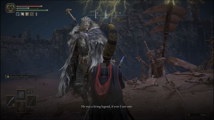 Po pokonaniu Radahna, porozmawiajcie z Blaiddem, a następnie udajcie się do Pogrobna (Limgrave), do miejsca łaski Na zachód od Fortu Haighta (Fort Haight West) - Elden Ring: Ranni - solucja, opis przejścia - Elden Ring - poradnik do gry