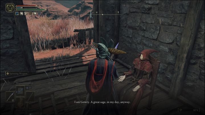 Będzie on siedział na krześle w szopie - Elden Ring: Millicent i Gowry - solucja, opis przejścia - Elden Ring - poradnik do gry