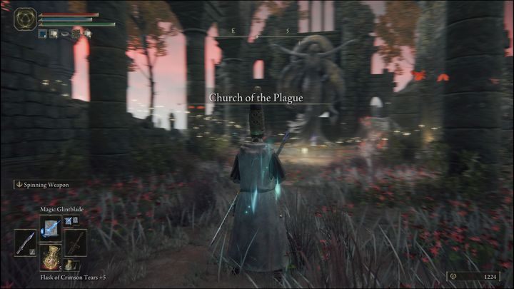 Znajdziecie ją w Kościele Choroby, postać będzie opierać się o ścianę - Elden Ring: Millicent i Gowry - solucja, opis przejścia - Elden Ring - poradnik do gry