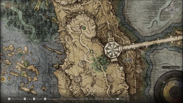 Udajcie się do Jeziornej Liurnii (Liurnia of the Lakes), na południe od Karyjskiej Biblioteki (Carian Study Hall) - Elden Ring: Alexander, Żelazna Pięść (Iron Fist Alexander) - solucja, opis przejścia - Elden Ring - poradnik do gry