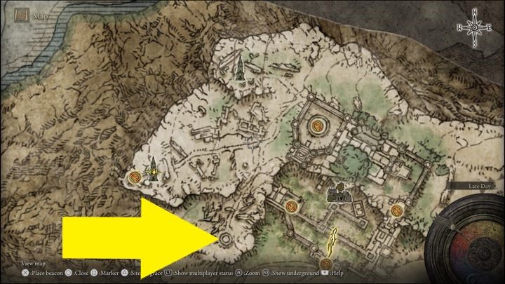 Dokładna lokalizacja Seluvisa to Wieża Seluvisa (Seluviss Rise), która znajduje się w Karyjskiej posiadłości (Caria Manor) w Jeziornej Liurnii (Liurnia of the Lakes) - Elden Ring: Seluvis - solucja, opis przejścia - Elden Ring - poradnik do gry