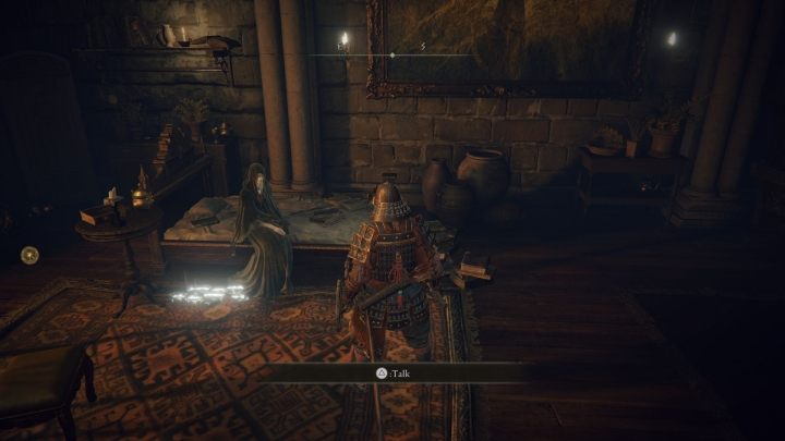 Objęcie przez Fię sprawi przede wszystkim, że otrzymacie przedmiot o nazwie Błogosławieństwo Baldachina (Baldachins Blessing) - Elden Ring: Co daje Fia, towarzyszka na łożu śmierci? - Elden Ring - poradnik do gry