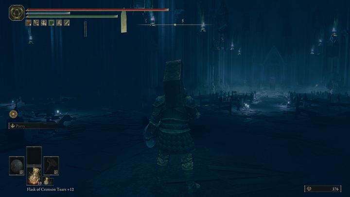 W oddali zauważycie, że Ymir nie siedzi już na tronie i nie ma go w katedrze - Shadow of the Erdtree: Ymir i Jolan - solucja, opis przejścia - Elden Ring - poradnik do gry