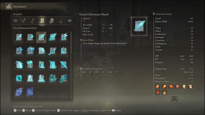 Czar ten wydaje się najlepszą opcją wśród wszystkich błyskamiennych pocisków - Elden Ring: Najlepsze czary - lista - Elden Ring - poradnik do gry