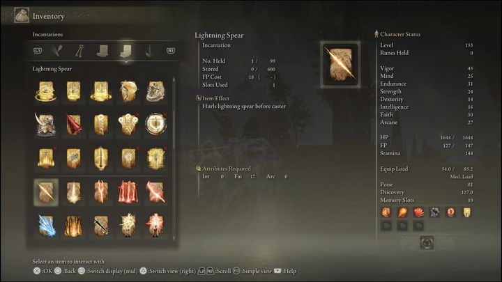 Inkantacja jest dobrym wyborem zarówno w przypadku PvE jak i PvP - Elden Ring: Najlepsze inkantacje - lista - Elden Ring - poradnik do gry