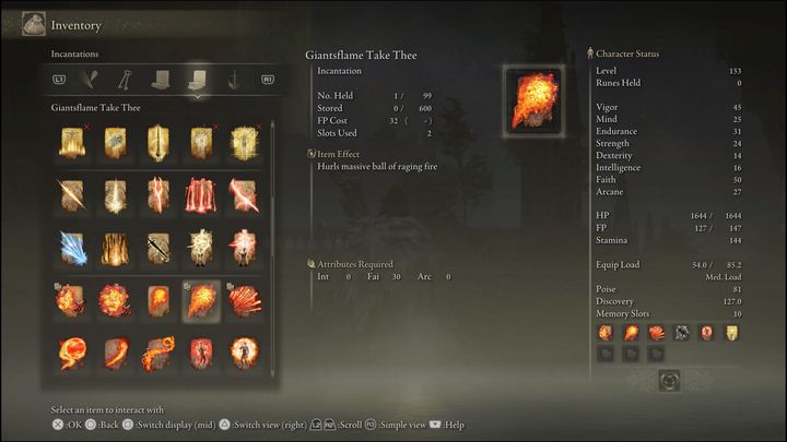 Inkantacja ta zadaje olbrzymie obrażenia od ognia - Elden Ring: Najlepsze inkantacje - lista - Elden Ring - poradnik do gry