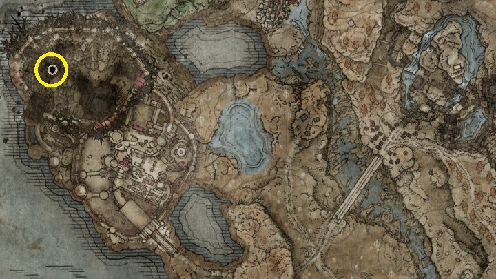 Odblokujcie windę na szczycie Spiralnej wieży - Shadow of the Erdtree: Wszystkie nowe zbroje mapa - Elden Ring - poradnik do gry
