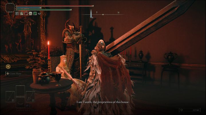 Następnie porozmawiajcie z Tanith, która znajduje się przy miejscu łaski - Elden Ring: Tanith / Wulkaniczny Dwór (Volcano Manor) - solucja, opis przejścia - Elden Ring - poradnik do gry