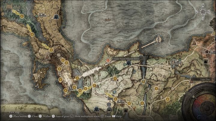 Po podniesieniu listu, porozmawiajcie z Tanith, następnie udajcie się do Pogrobna (Limgrave) - Elden Ring: Tanith / Wulkaniczny Dwór (Volcano Manor) - solucja, opis przejścia - Elden Ring - poradnik do gry