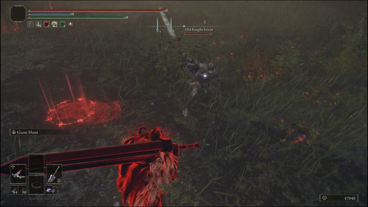 Istvan walczy za pomocą wielkiego miecza, ponadto ma dużą ilość HP oraz odporności, ze względu na ciężki pancerz - Elden Ring: Tanith / Wulkaniczny Dwór (Volcano Manor) - solucja, opis przejścia - Elden Ring - poradnik do gry