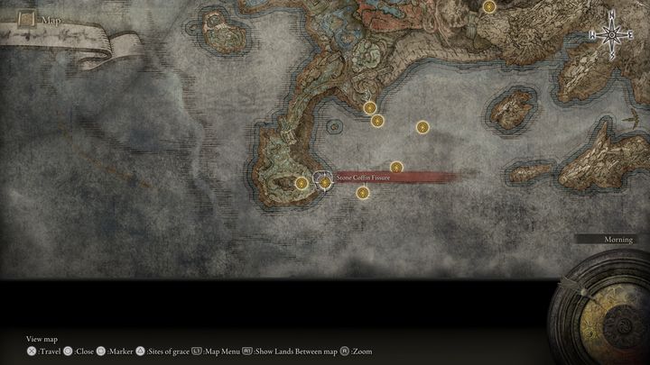 Po tym jak wyczerpiecie jego dialog, a on zniknie ze swojego stałego miejsca pobytu, udajcie się na południowy skraj Modrego Wybrzeża - Shadow of the Erdtree: Św. Trina, Thiollier i Moore - solucja, opis przejścia - Elden Ring - poradnik do gry