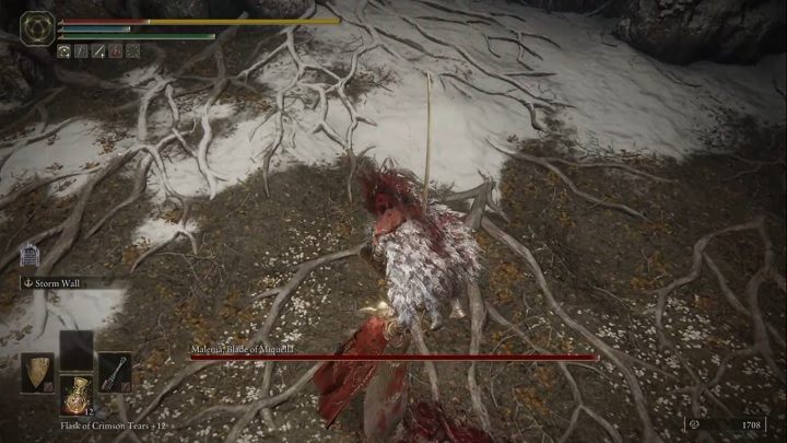 Uważajcie na atak, w którym Malenia robi wymach lewą ręką - Elden Ring: Malenia, Ostrze Miquelli (Malenia, Blade of Miquella) - boss, jak pokonać? - Elden Ring - poradnik do gry