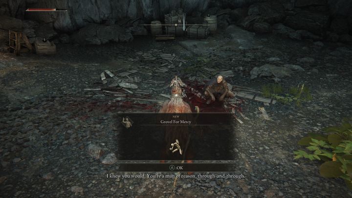 Za pokonanie Łaty, otrzymacie 2x Runa nędzarza oraz nowy gest - Elden Ring: Łata (Patches) - boss, jak pokonać? - Elden Ring - poradnik do gry