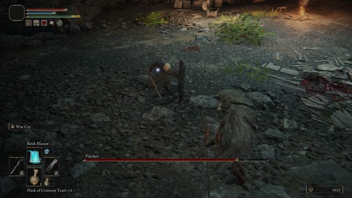 Przydatnym zaklęciem do walki z Łatą będzie Wilcza Pułapka Mieczy - Elden Ring: Łata (Patches) - boss, jak pokonać? - Elden Ring - poradnik do gry