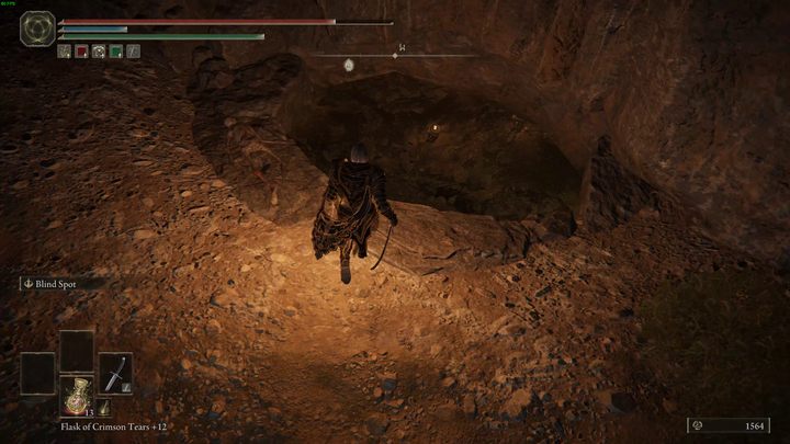 W jaskini czekać będzie na Was duży przeciwnik - Shadow of the Erdtree: Jak dotrzeć do Ukrytego grobu Charo? - Elden Ring - poradnik do gry