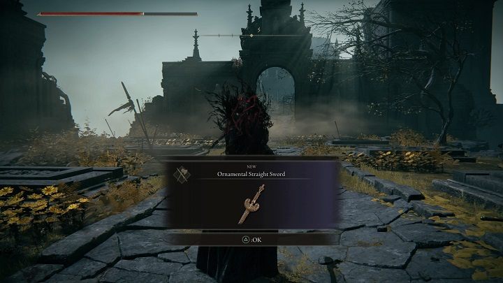 Za pokonanie Pozszywanego potomka (Grafted Scion) otrzymacie Runy (3 200) oraz Ozdobny prosty miecz (Ornamental Straight Sword) i Złotą tarczę z herbem bestii (Golden Beast Crest Shield) - Elden Ring: Pozszywany potomek (Grafted Scion) - boss, jak pokonać? - Elden Ring - poradnik do gry