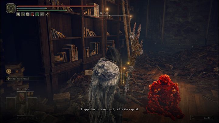 Łajnożerca (Dung Eater) pojawi się w Twierdzy Okrągłego Stołu (Roundtable Hold) - Elden Ring: Łajnożerca (Dung Eater) / Szubrawiec Boggart (Blackguard Boggart) - solucja, opis przejścia - Elden Ring - poradnik do gry