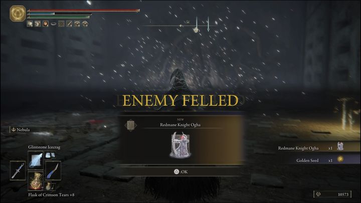 Prochy te również znajdziecie w Katakumbach Poległych na Wojnie (War-Dead Catacombs), po pokonaniu głównego bossa, Ducha gnijącego drzewa (Putrid Tree Spirit) - Elden Ring: Popioły i Prochy (Caelid) - lista wszystkich - Elden Ring - poradnik do gry