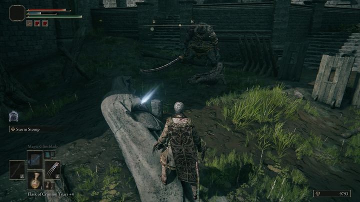 Aby zdobyć ten popiół wojny, musicie najpierw znaleźć Obraz Proroctwo (Prophecy Painting), który znajduje się w Zamku Burzowego Całunu (Stormveil Castle), niedaleko miejsca łaski Baszta (Rampart Tower) - Elden Ring: Popioły i Prochy (Płaczący Półwysep) - lista wszystkich - Elden Ring - poradnik do gry