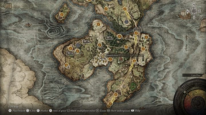 Pierwszy Awatar Złotego drzewa spotkacie zapewne na Płaczącym półwyspie - Elden Ring: Awatar Złotego Drzewa (Erdtree Avatar) - boss, jak pokonać? - Elden Ring - poradnik do gry