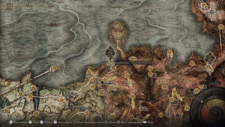 Do Awatara z Caelid dojdziecie przez lokaję Rzeka Siofry - Elden Ring: Awatar Złotego Drzewa (Erdtree Avatar) - boss, jak pokonać? - Elden Ring - poradnik do gry