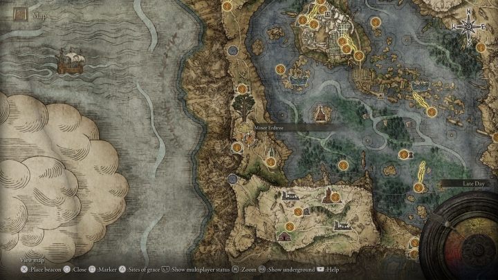 Drugi Awatar stacjonuje po przeciwnej stronie i należy się udać w kierunku południowego-wschodu - Elden Ring: Awatar Złotego Drzewa (Erdtree Avatar) - boss, jak pokonać? - Elden Ring - poradnik do gry