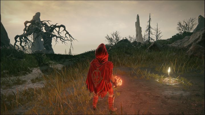 Skierujcie się w stronę mostu, uważając na duet bossów Obrońca Drzewa - Shadow of the Erdtree: Wszystkie Miejsca łaski w pomniejszych regionach - Elden Ring - poradnik do gry