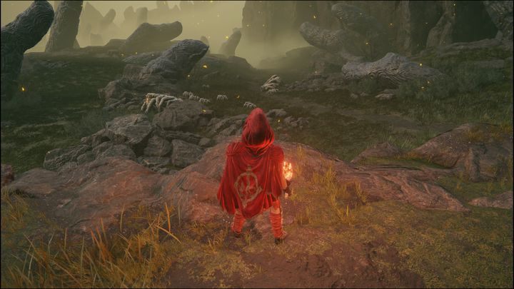 Zaczynając od miejsca łaski Most na odludziu, idźcie na północ przed siebie, na wzgórze - Shadow of the Erdtree: Wszystkie Miejsca łaski w pomniejszych regionach - Elden Ring - poradnik do gry