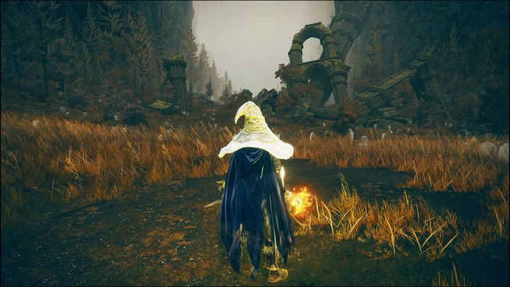 Miejsce łaski znajduje się od razu po wejściu do regionu Podnóże Rauh - Shadow of the Erdtree: Wszystkie Miejsca łaski w pomniejszych regionach - Elden Ring - poradnik do gry