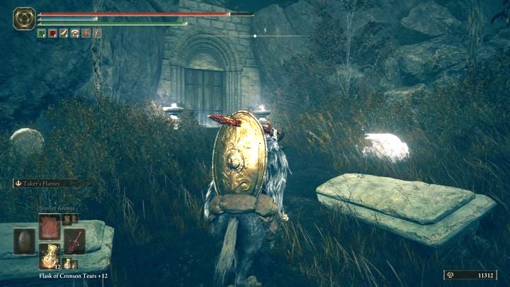 Wejście do tych katakumb jest w północno-zachodniej części mapy, pod regionem Starożytne ruiny Rauh - Shadow of the Erdtree: Wszystkie lochy, katakumby i jaskinie - Elden Ring - poradnik do gry